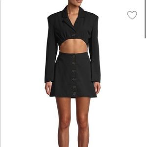 NWT: WeWoreWhat Cutout Blazer Dress